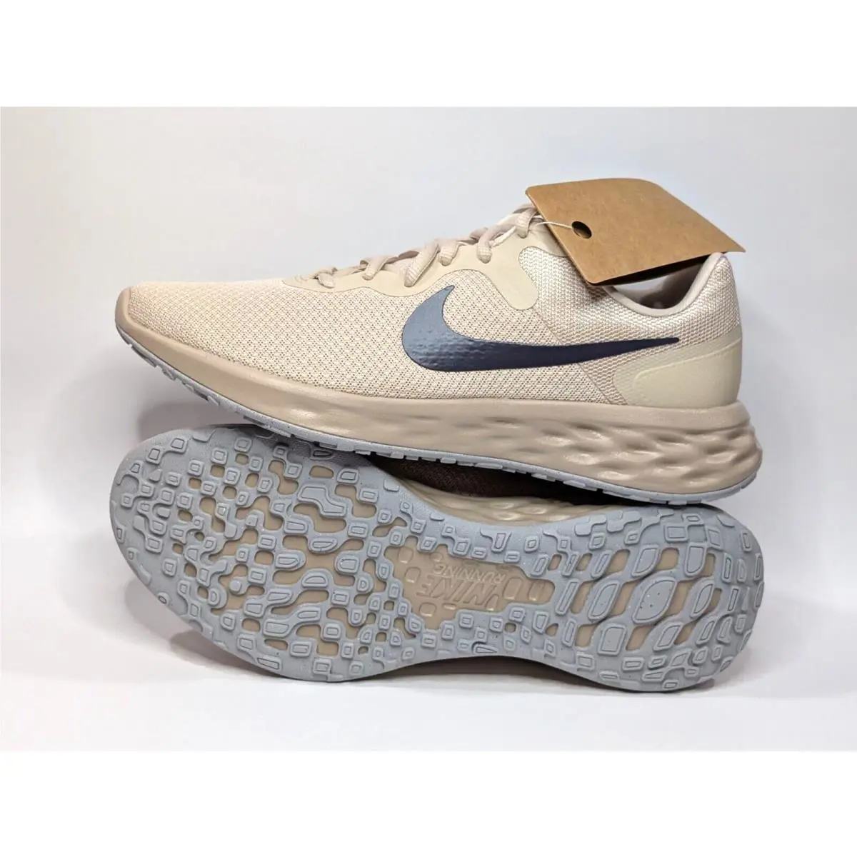 Nike shoes - Nike Revolution 6 NN - Revolution - DC3728-101 - Oatmeal/Gridiron 2