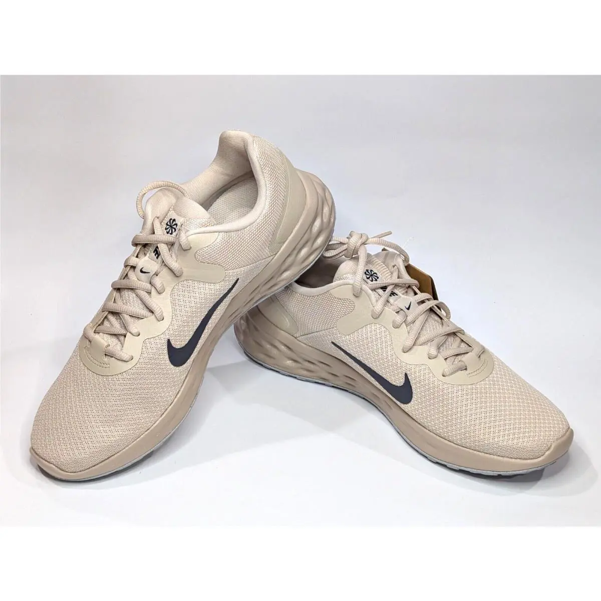 Nike shoes - Nike Revolution 6 NN - Revolution - DC3728-101 - Oatmeal/Gridiron 10
