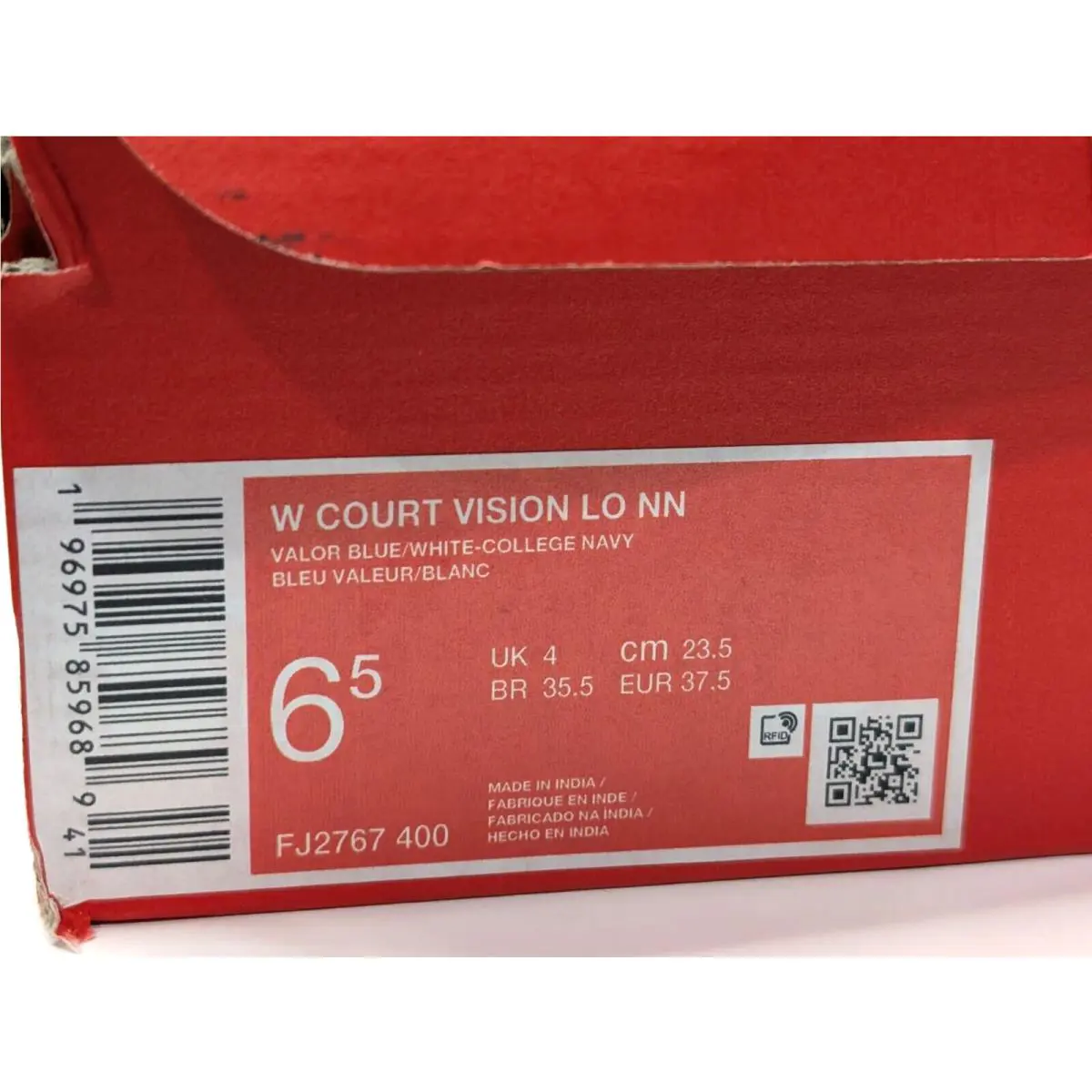Nike shoes - Nike Court Vision Low NN - FJ2767-400 - Valor Blue/White