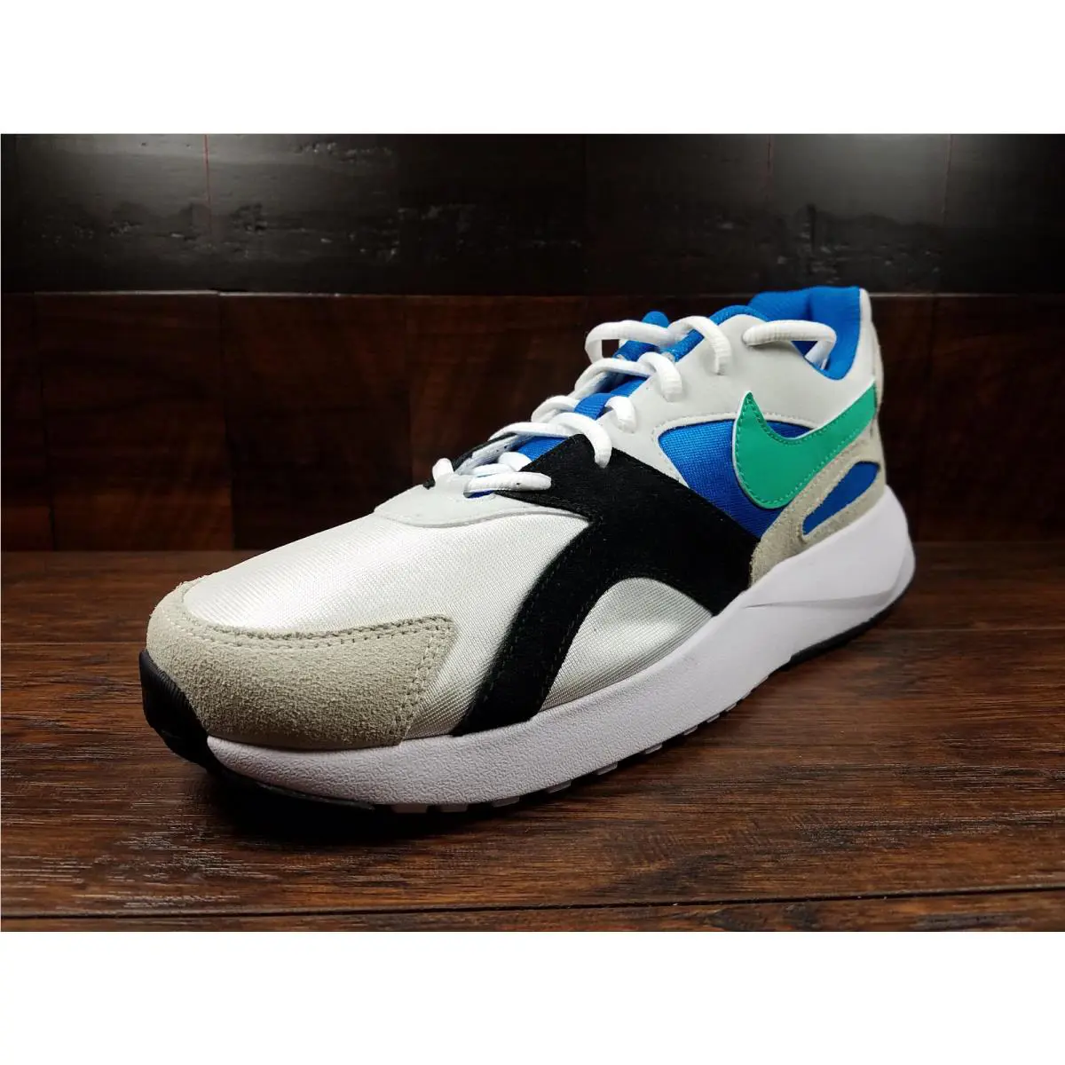 Nike shoes - Nike Pantheos - Pantheos - 916776-101 - White / Kinetic Green / Blue 5