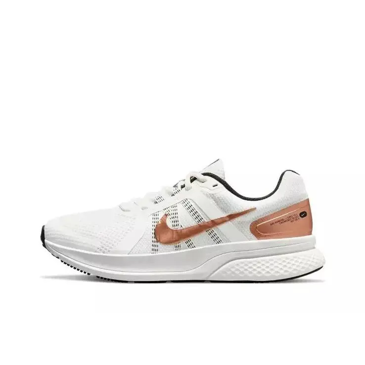 Nike Womens Run Swift 2 Running Shoes CU3528 103 - SAIL/MTLC COPPERCOIN BLACK