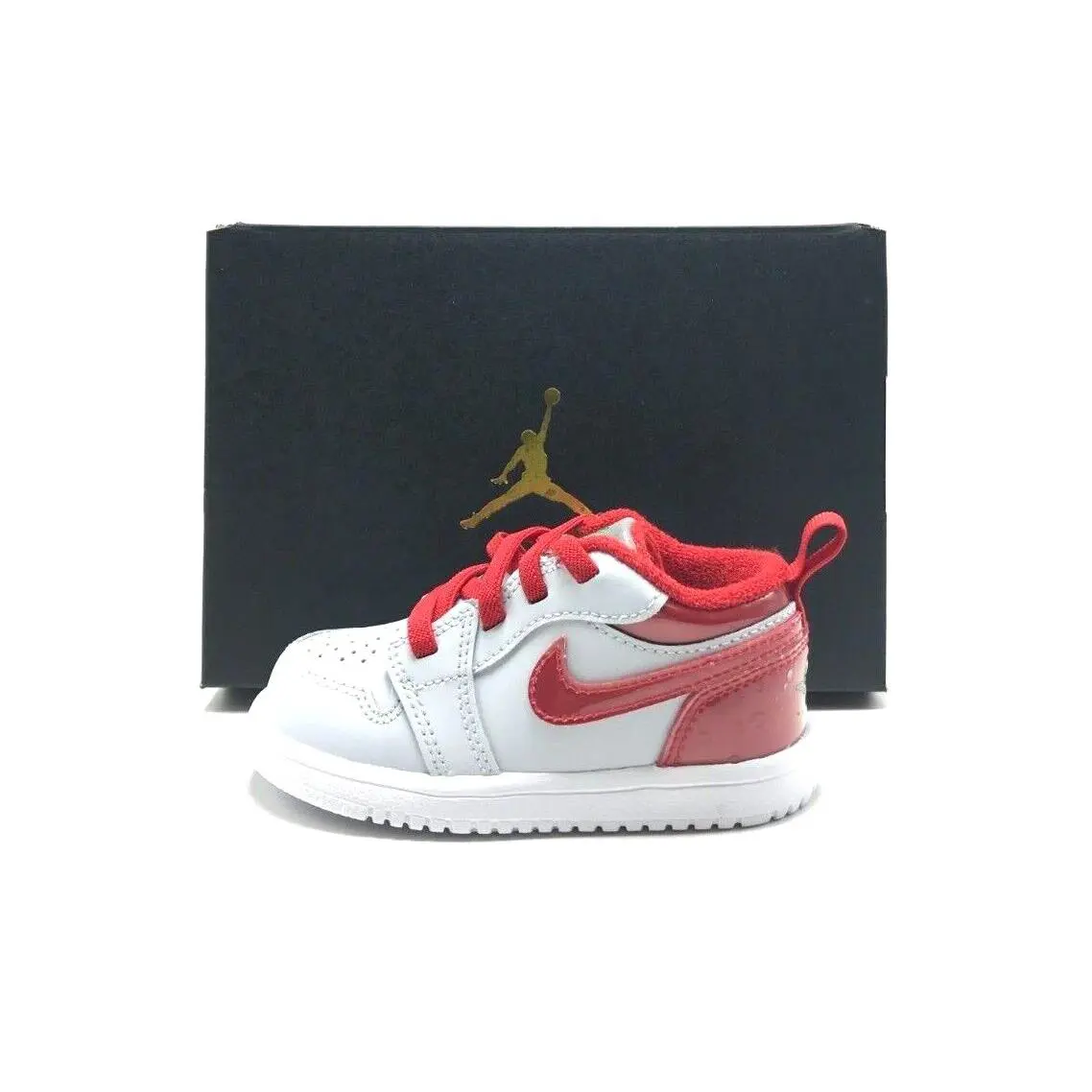 Toddlers Baby Nike Air Jordan 1 Low Alt SE TD Grey/red FN9771 018 - Gray