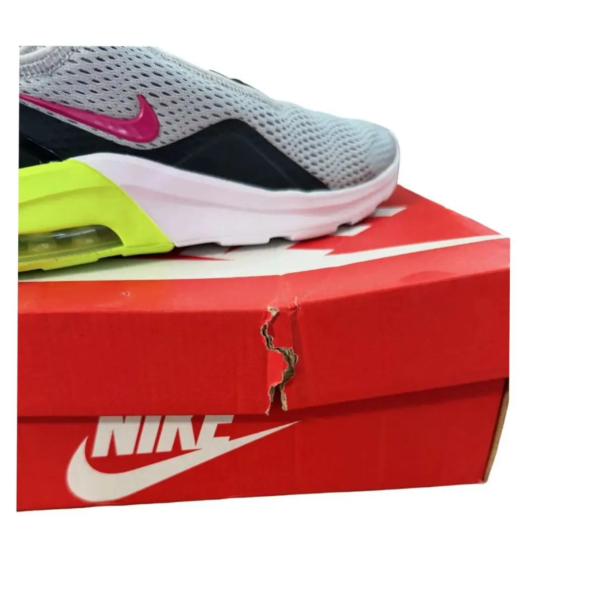 Nike shoes - Nike Air Max Motion 2 (GS) - AQ2741 006 - Wolf Grey/Rush Pink-Anthracite 4
