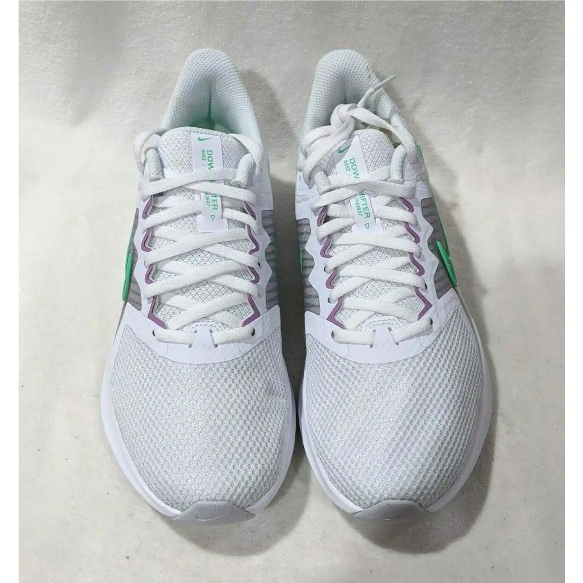 Nike shoes - Nike Downshifter 11 - Downshifter - CW3413-101 - White/Green Glow 11