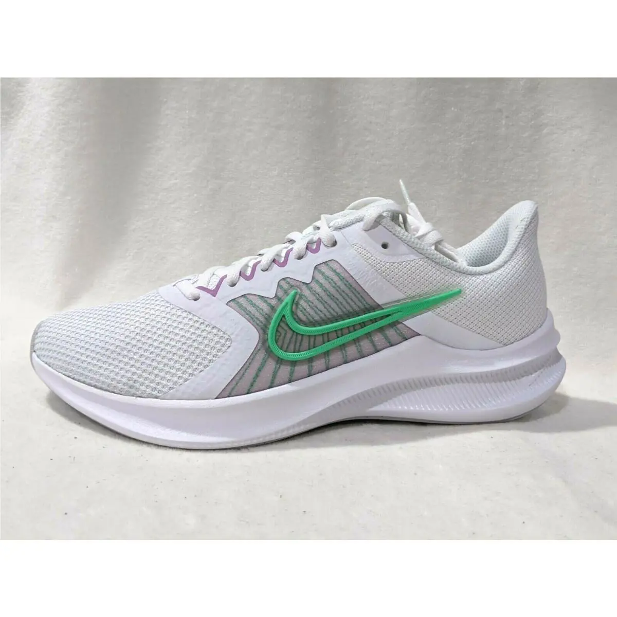 Nike shoes - Nike Downshifter 11 - Downshifter - CW3413-101 - White/Green Glow 15