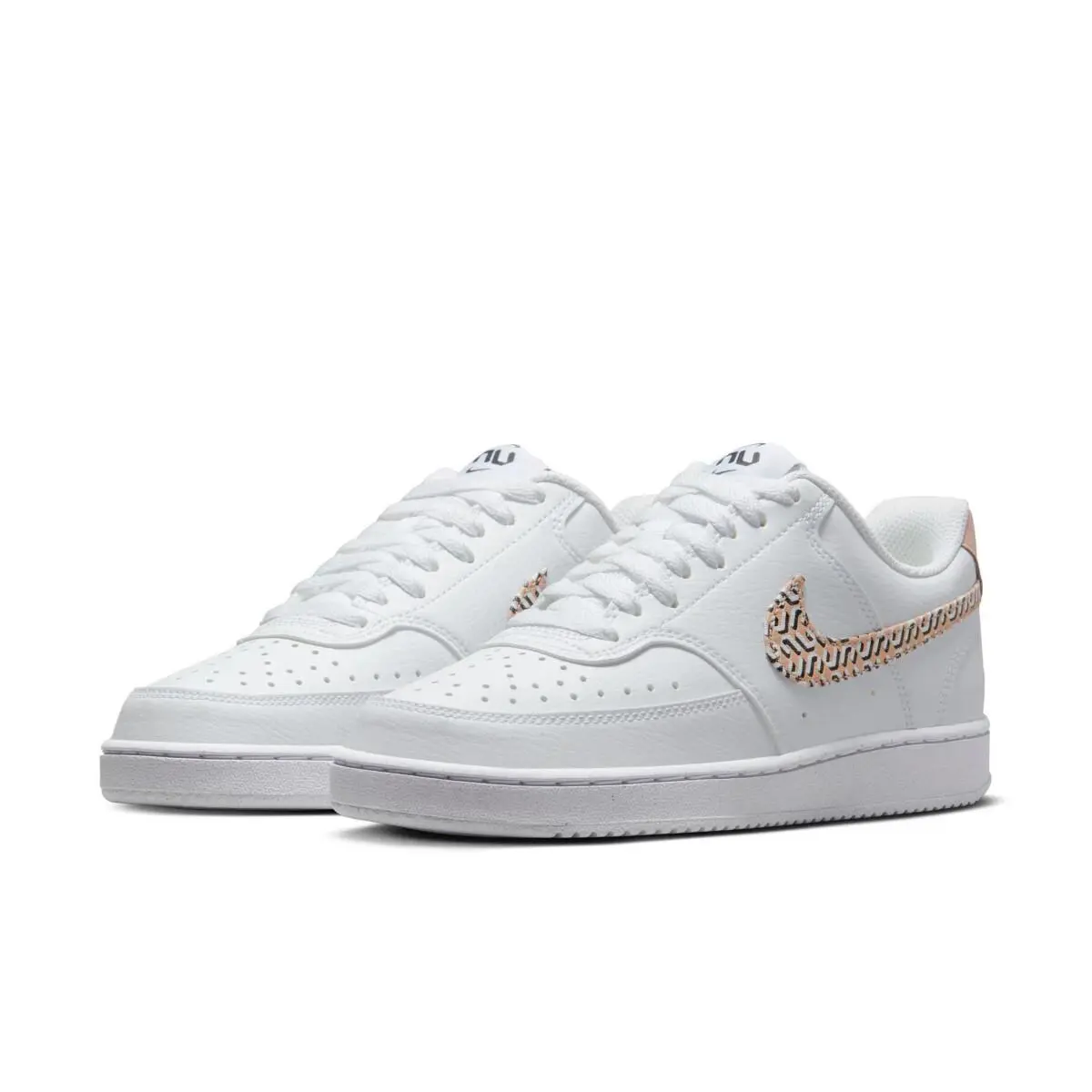 Nike Court Vision Low Women`s Shoes White/hemp Black FN7323-100