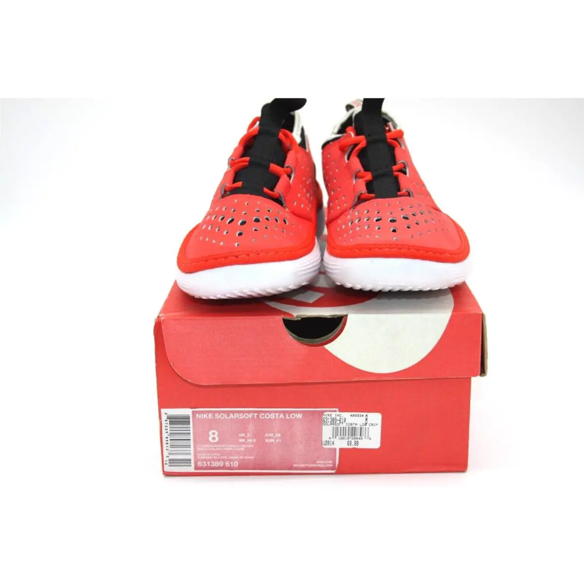 Nike shoes - Nike Solarsoft - Solarsoft - 631389-610 - light crimson/white-black 7