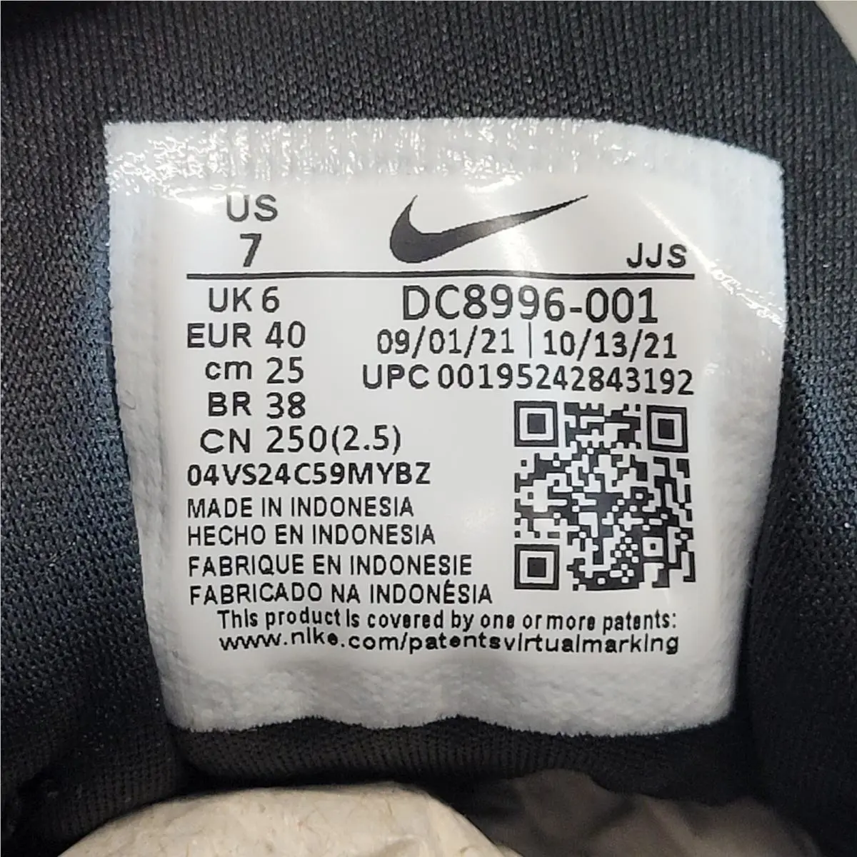 Nike shoes - Nike Zoom Span - Zoom Span - DC8996 - Black 7