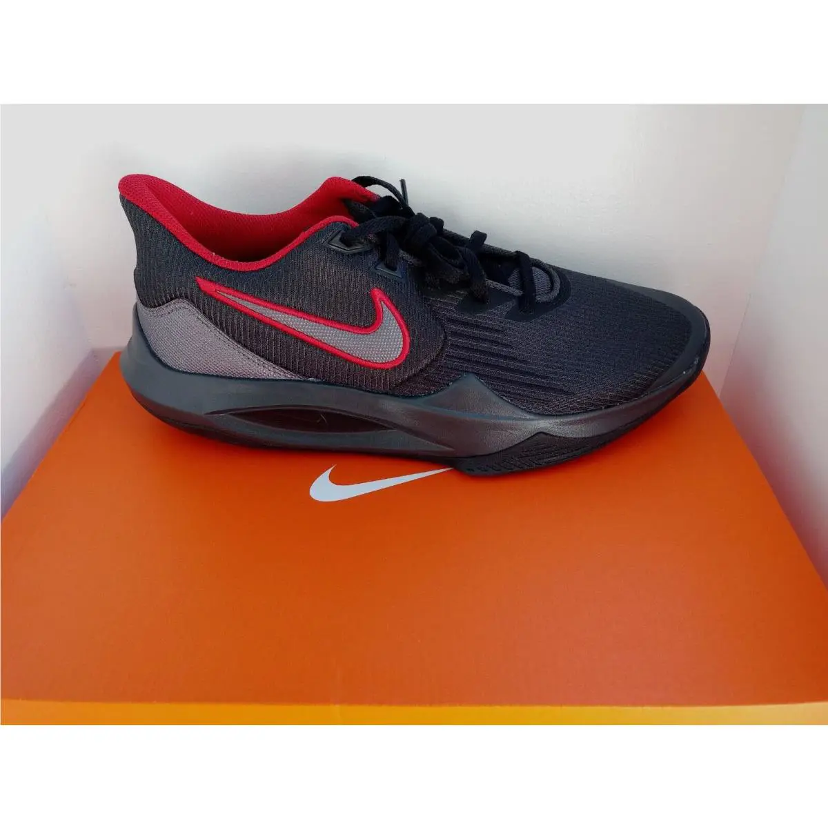Nike shoes - Nike Precision 5 - Precision - CW3403-007 - ANTHRACITE/MTLC DARK GREY 10