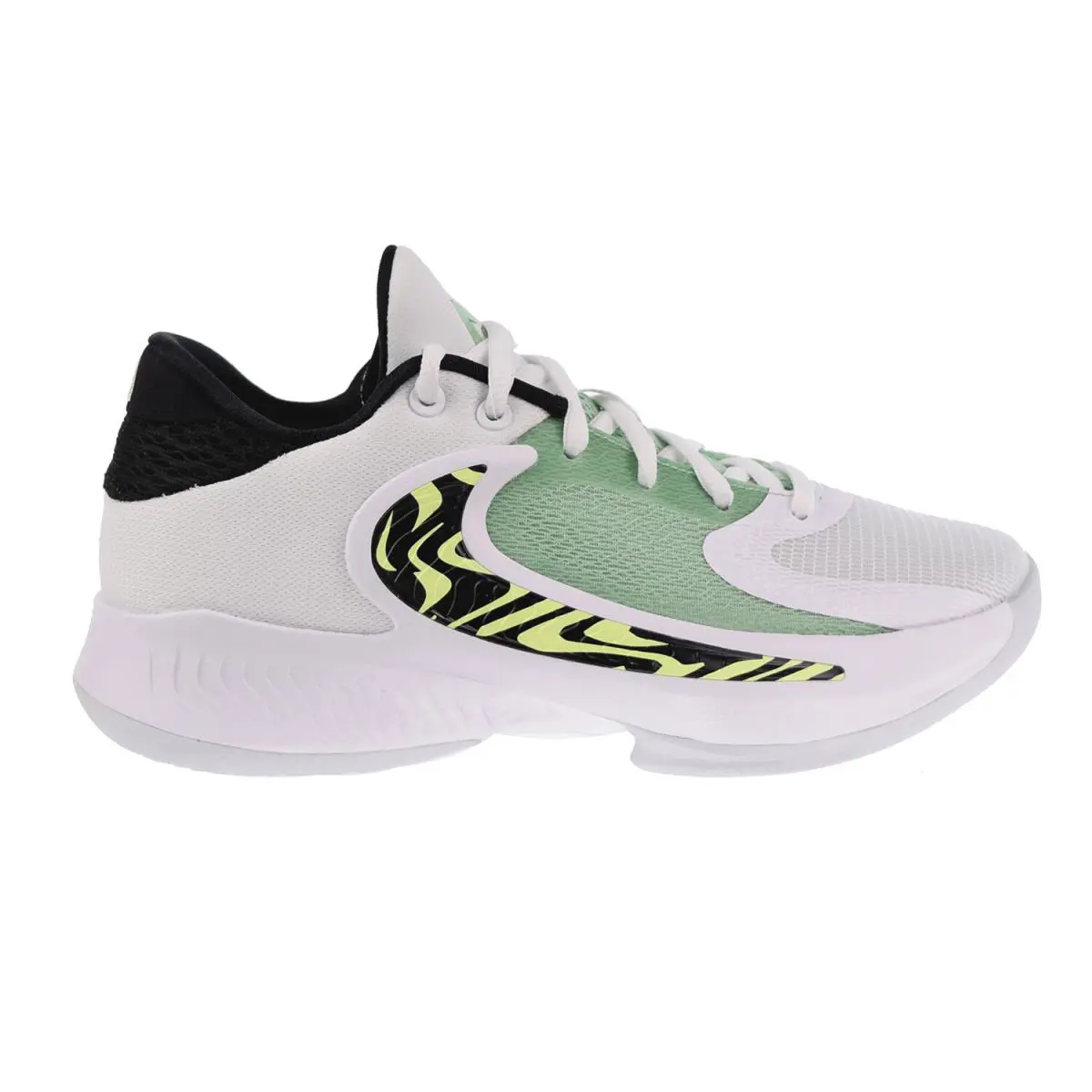 Nike shoes - White-Black-Barely Volt 5