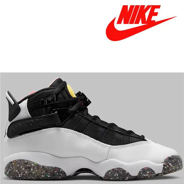 Nike shoes - Jordan 6 Rings - Rings - dv3178-100 - WHITE BLACK 4