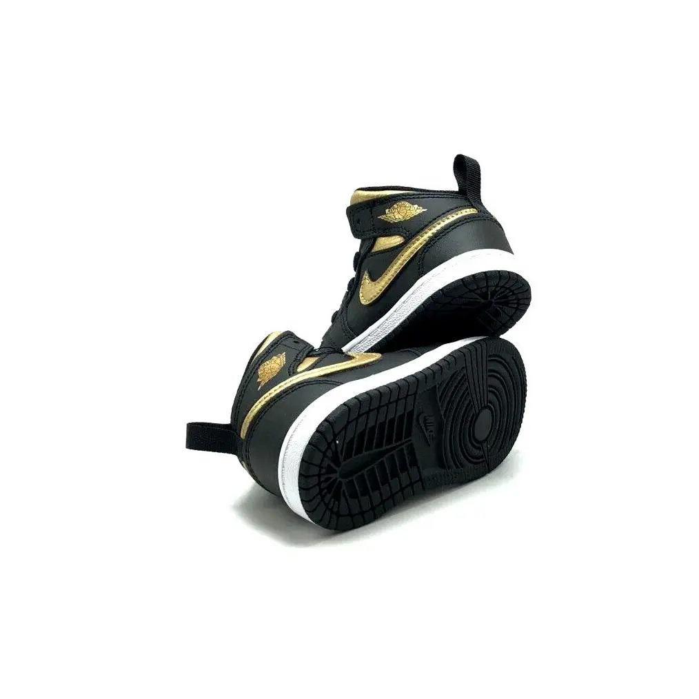 Nike shoes - Air Jordan 1 Mid - Air Mid - Black 5