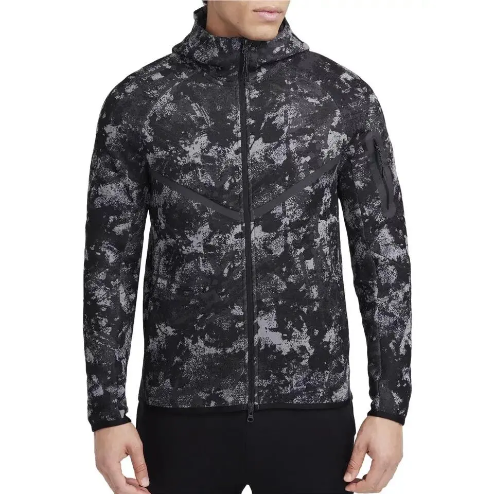Nike clothing - Nike Tech Fleece Hoodie - Tech Fleece Hoodie - HV5055 060 - Black 6