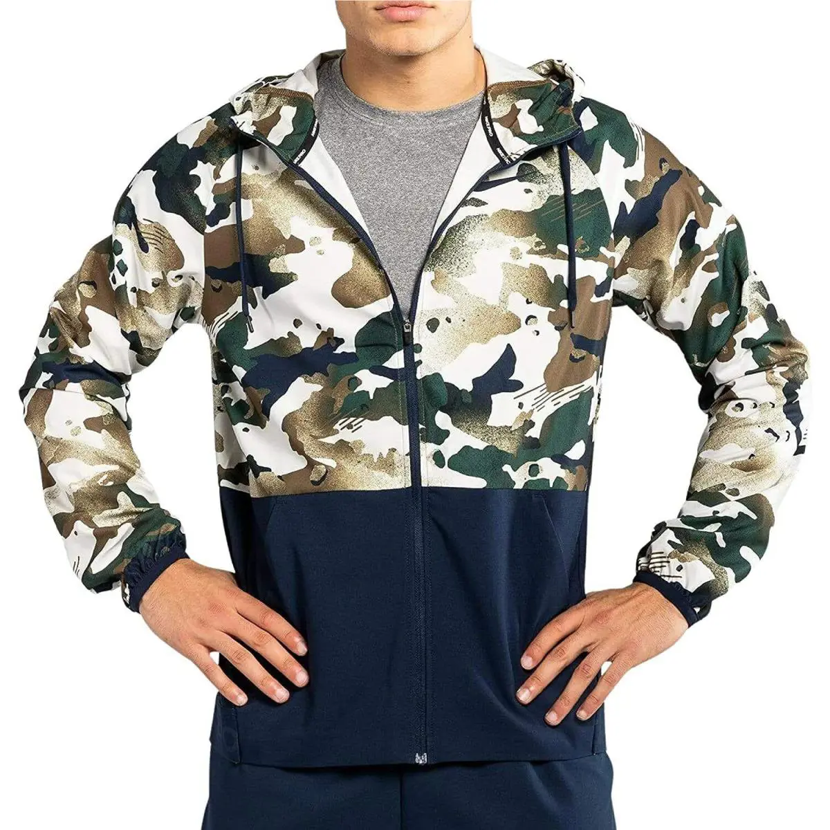 Nike clothing - Nike Pro Flex - Pro Flex - CU4042 - Blue/Camouflage 0
