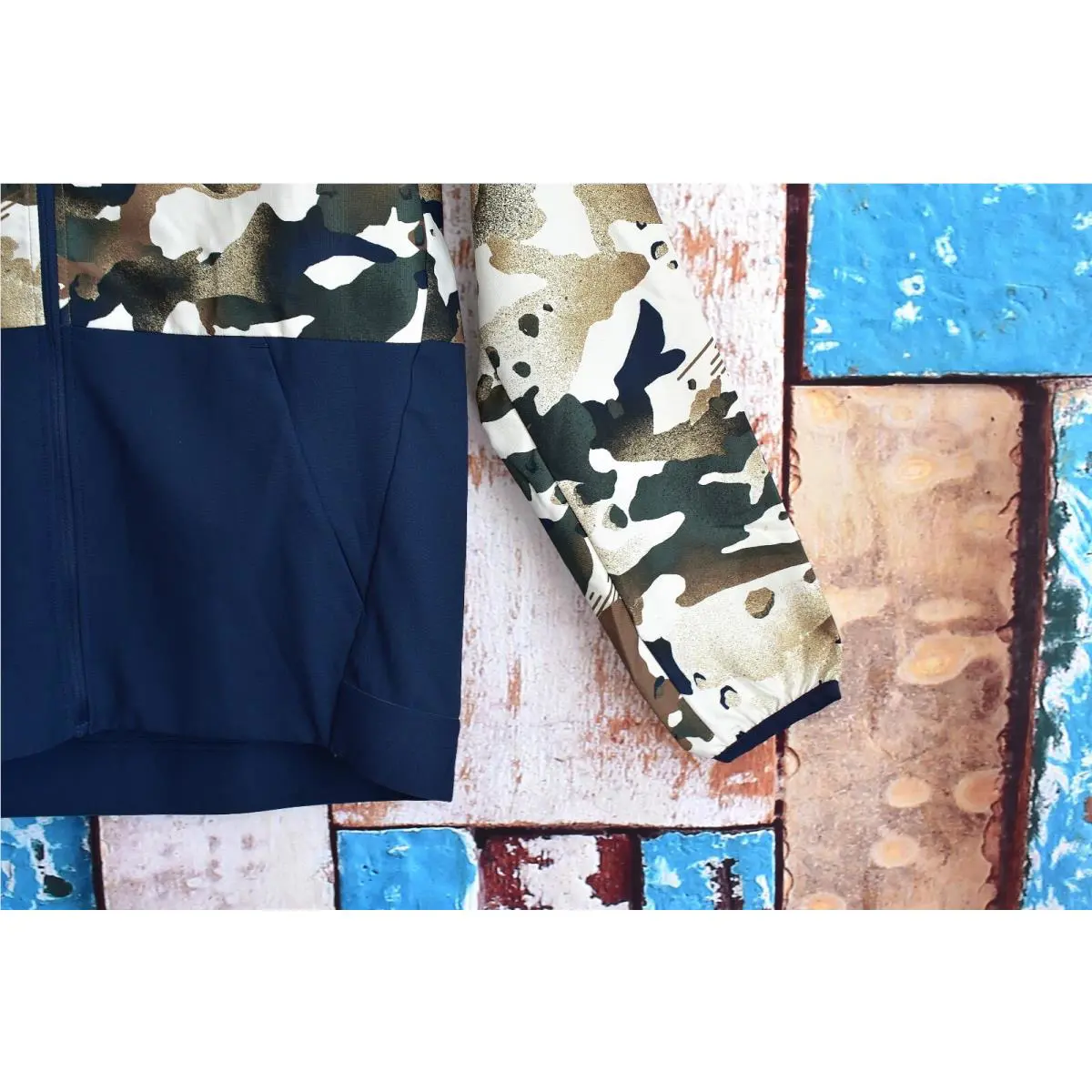 Nike clothing - Nike Pro Flex - Pro Flex - CU4042 - Blue/Camouflage 2