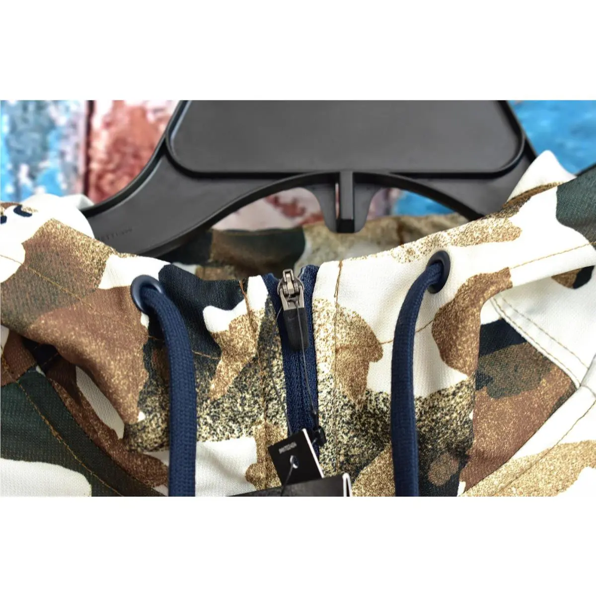 Nike clothing - Nike Pro Flex - Pro Flex - CU4042 - Blue/Camouflage 4