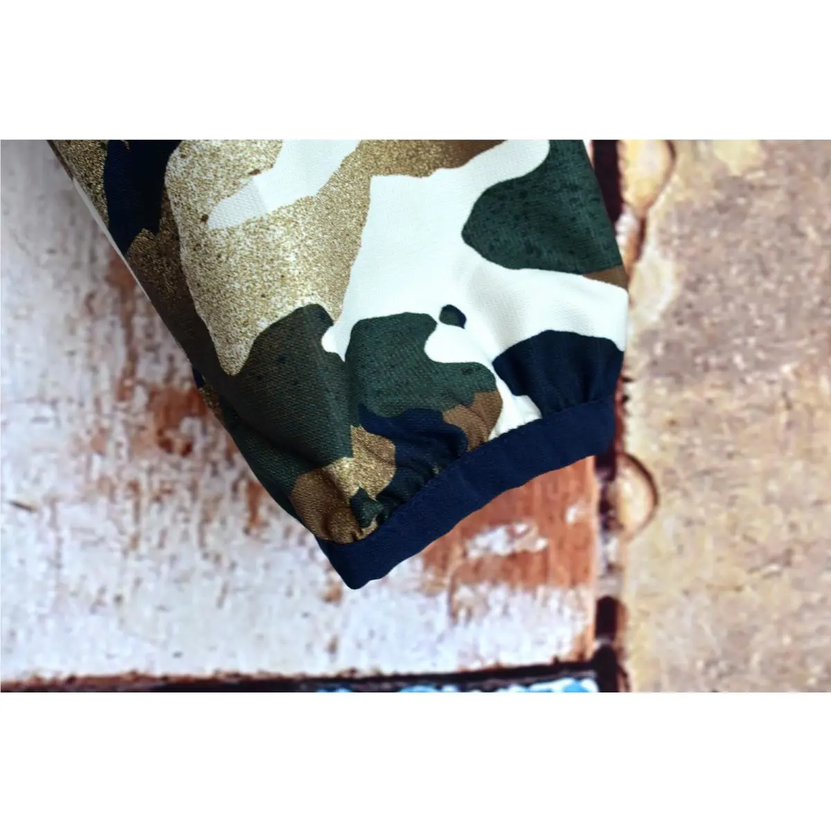 Nike clothing - Nike Pro Flex - Pro Flex - CU4042 - Blue/Camouflage 22