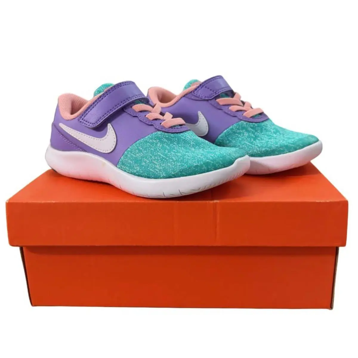 Nike shoes - Flex Contact - Flex Contact - AV8518 500 - Space Purple/White-Hyper Jade 3