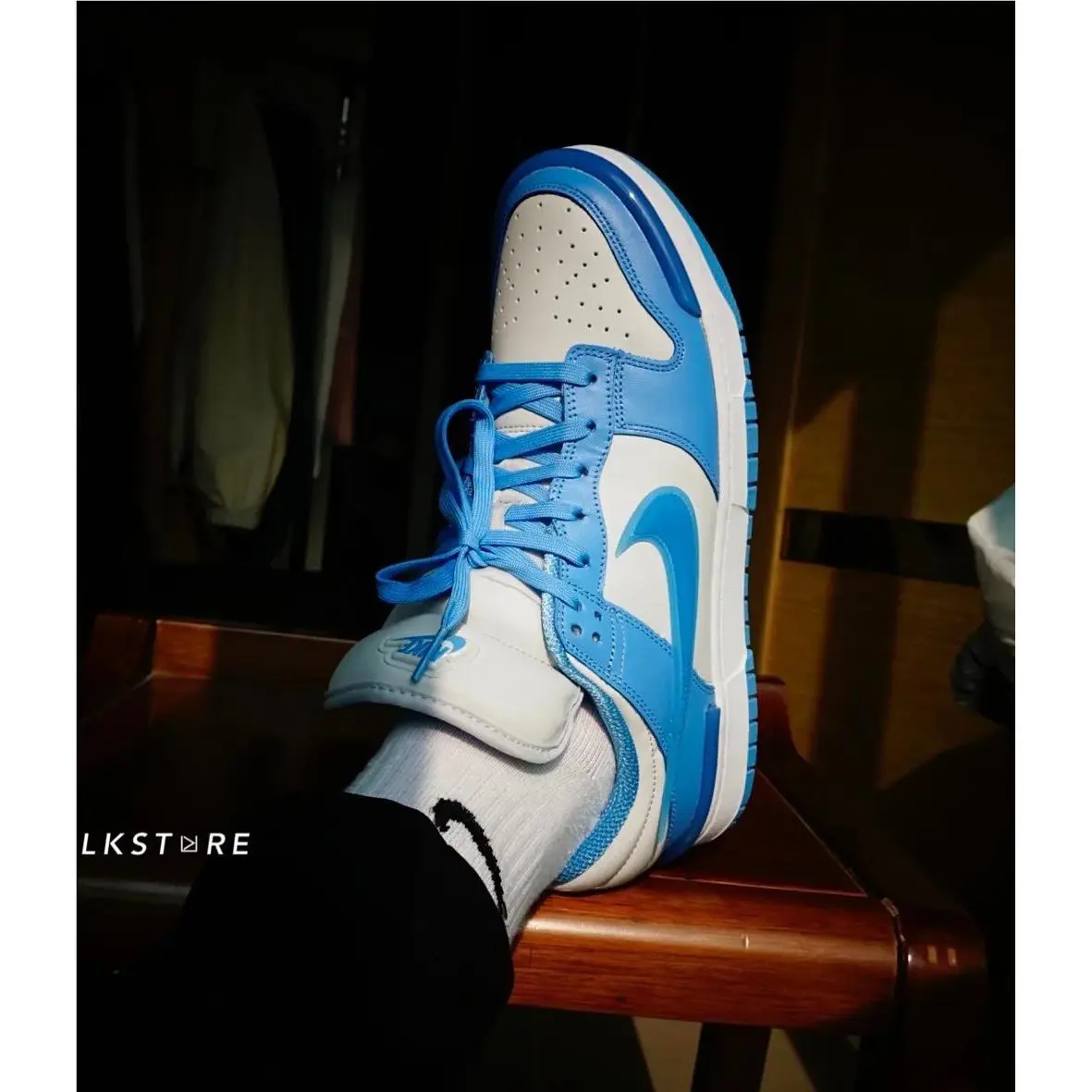 Nike shoes - Nike Dunk Low Twist - Dunk Low Twist - DZ2794-002 - Photon Dust/University Blue/White 0