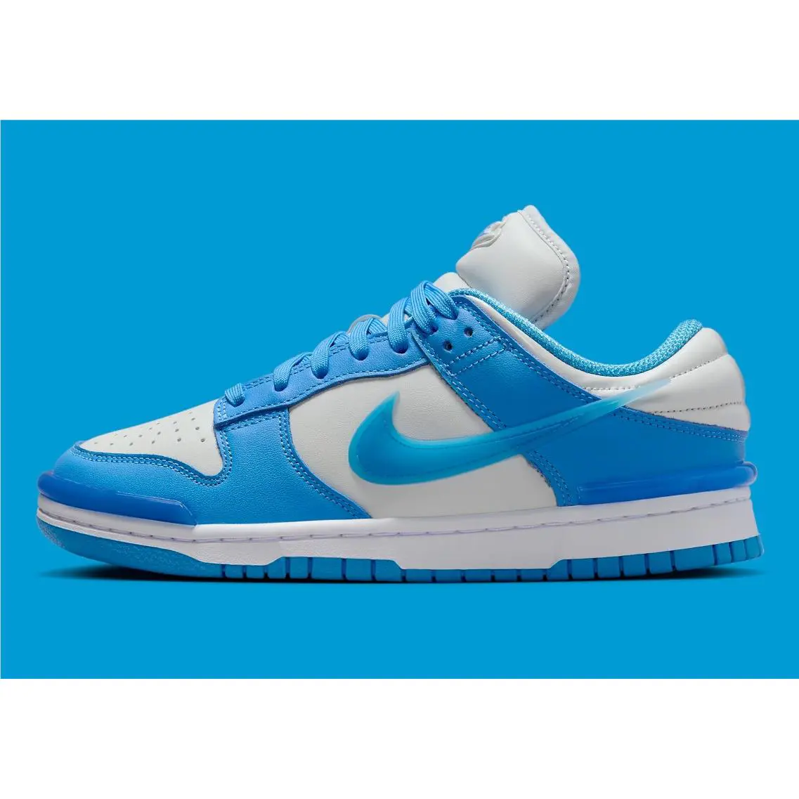 Nike shoes - Nike Dunk Low Twist - Dunk Low Twist - DZ2794-002 - Photon Dust/University Blue/White 1