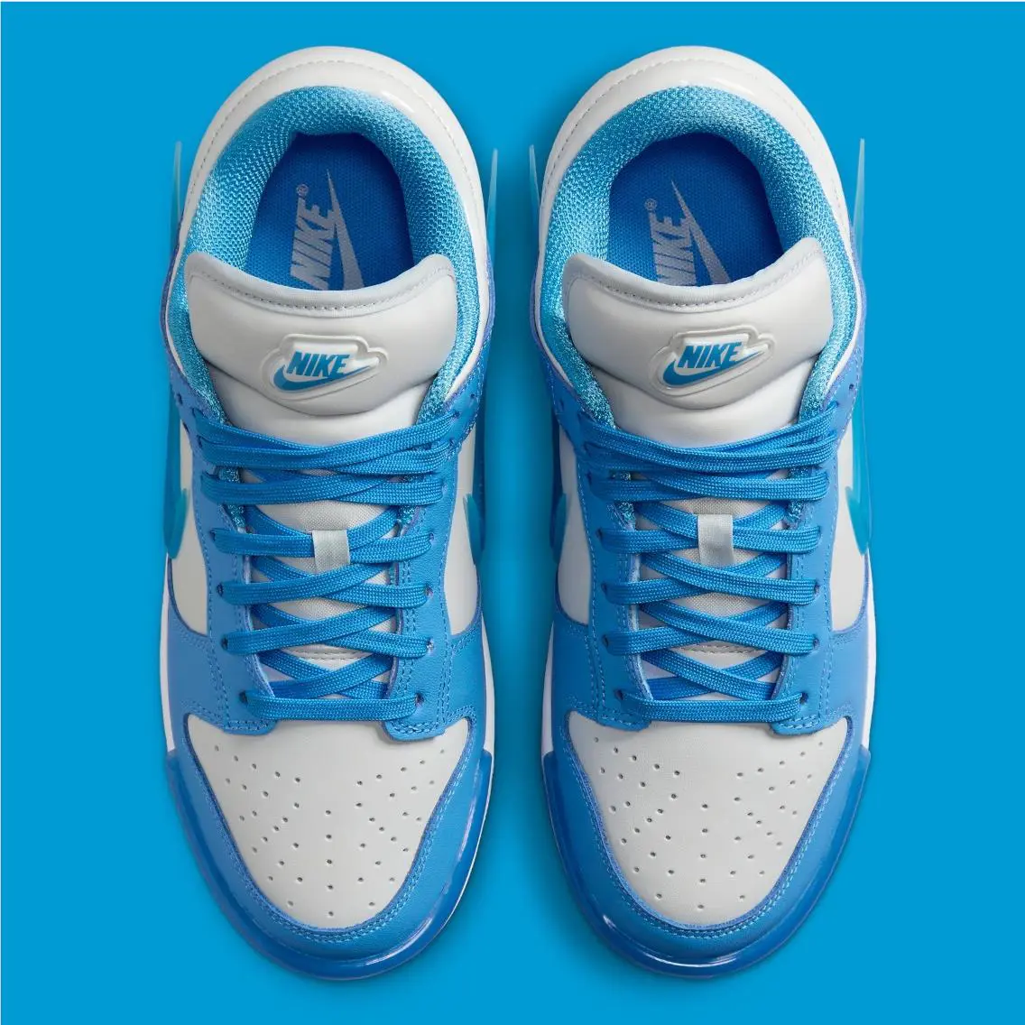 Nike shoes - Nike Dunk Low Twist - Dunk Low Twist - DZ2794-002 - Photon Dust/University Blue/White 4