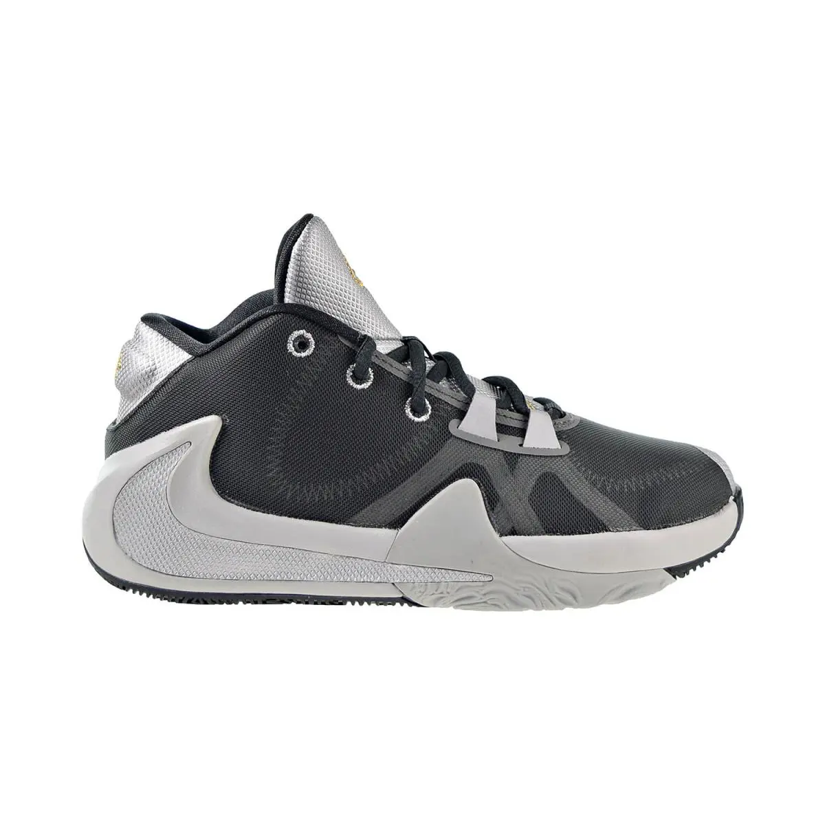 Nike Zoom Freak 1 Smoke Grey Big Kids` Shoes Smoke Grey BQ5633-050 - Smoke Grey-Metallic Silver