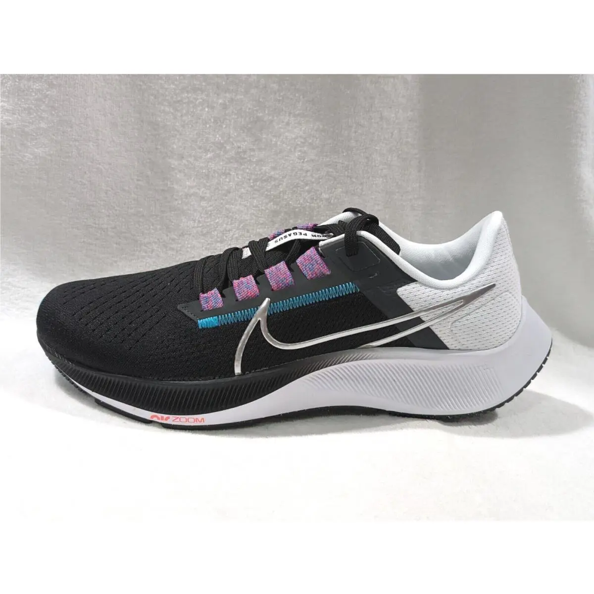 Nike shoes - Nike Air Zoom Pegasus 38 - CW7356-003 - Black/Silver/White 5