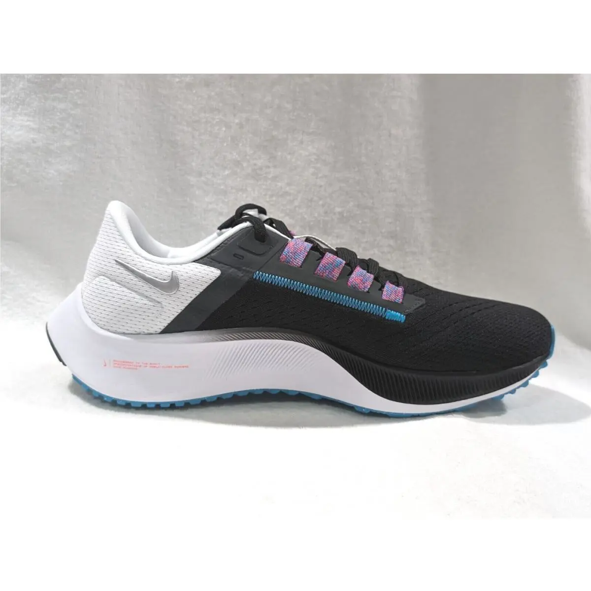 Nike shoes - Nike Air Zoom Pegasus 38 - CW7356-003 - Black/Silver/White 6