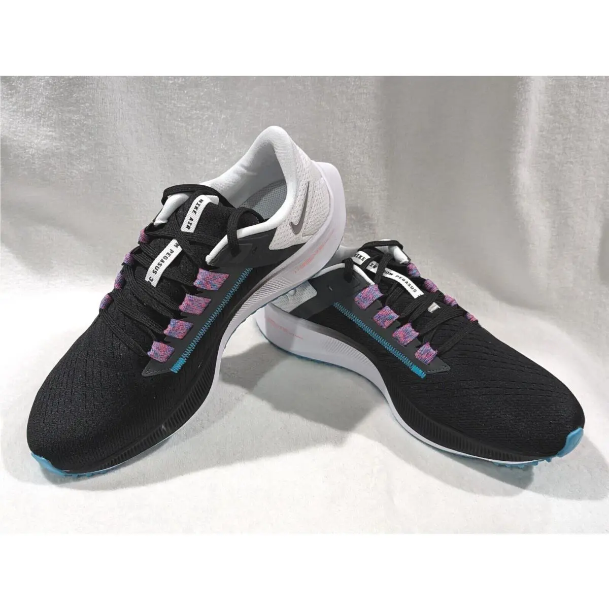 Nike shoes - Nike Air Zoom Pegasus 38 - CW7356-003 - Black/Silver/White 8