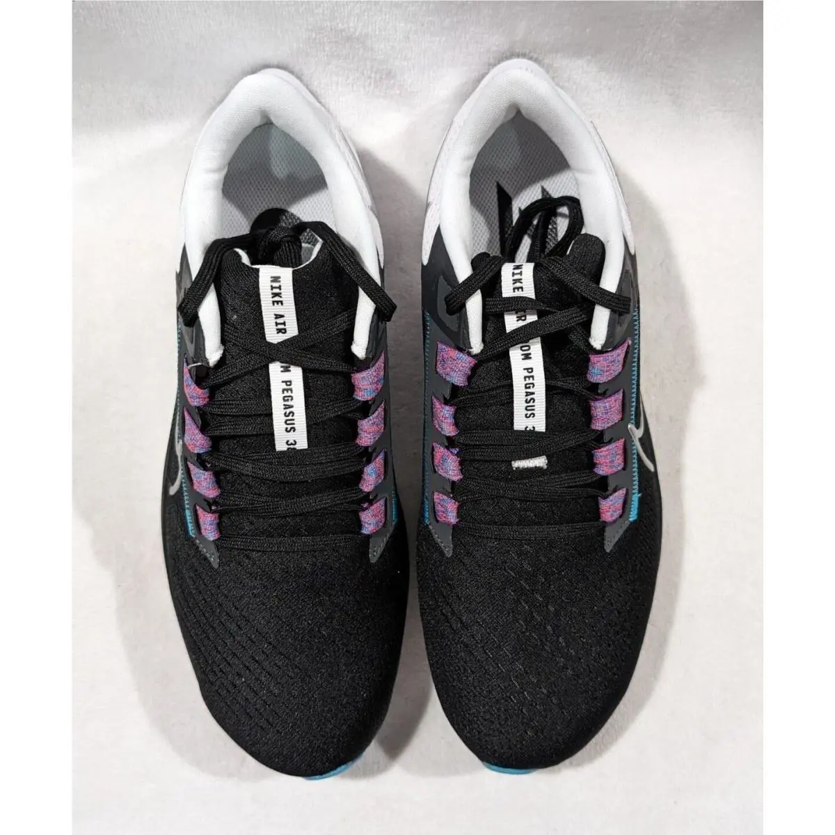 Nike shoes - Nike Air Zoom Pegasus 38 - CW7356-003 - Black/Silver/White 10
