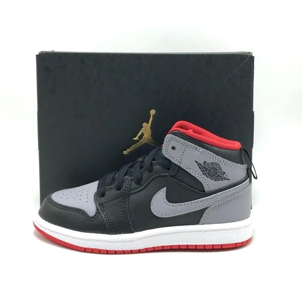 Nike shoes - Air Jordan 1 Mid - Air Mid - Black 6