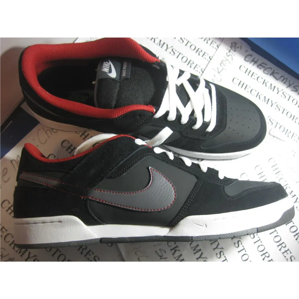 Nike shoes - Black/Black/grey multi 8
