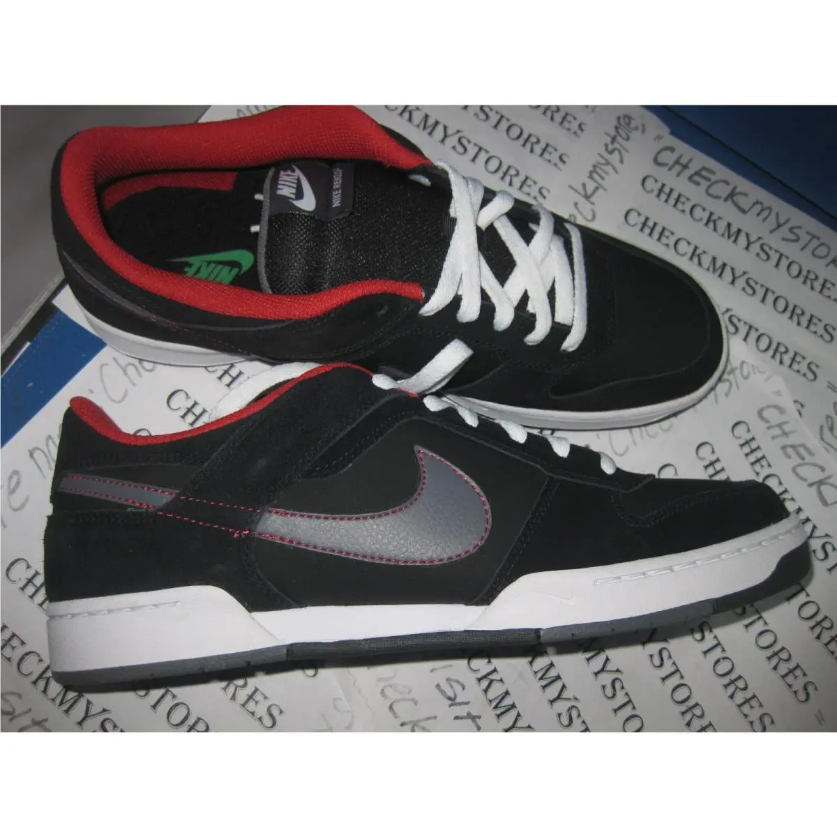 Nike shoes - Black/Black/grey multi 9
