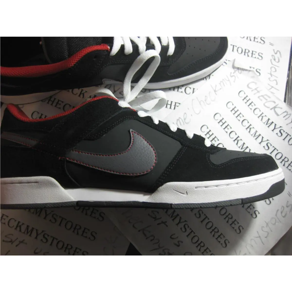 Nike shoes - Black/Black/grey multi 14