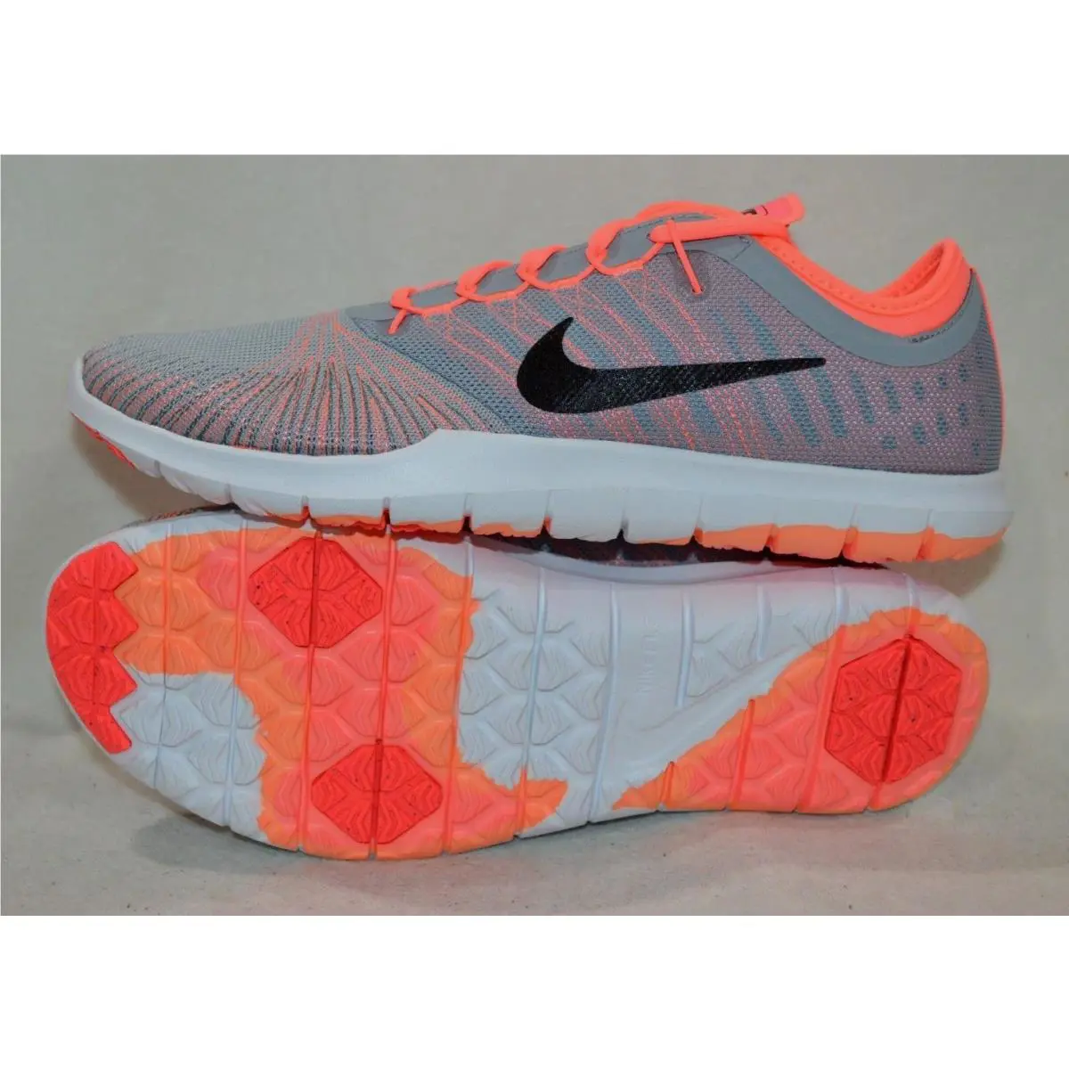 Nike shoes - Grey/Black/Lava Glow 0