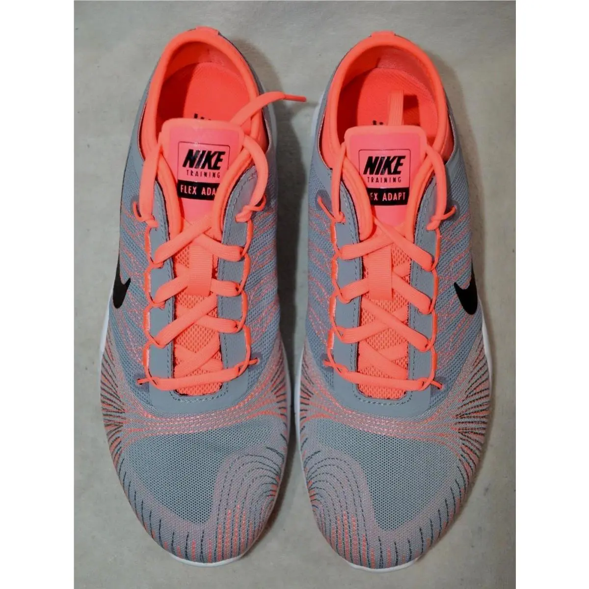 Nike shoes - Grey/Black/Lava Glow 1
