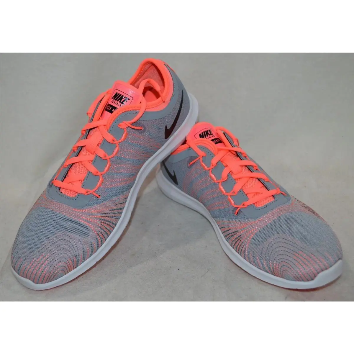 Nike shoes - Grey/Black/Lava Glow 7