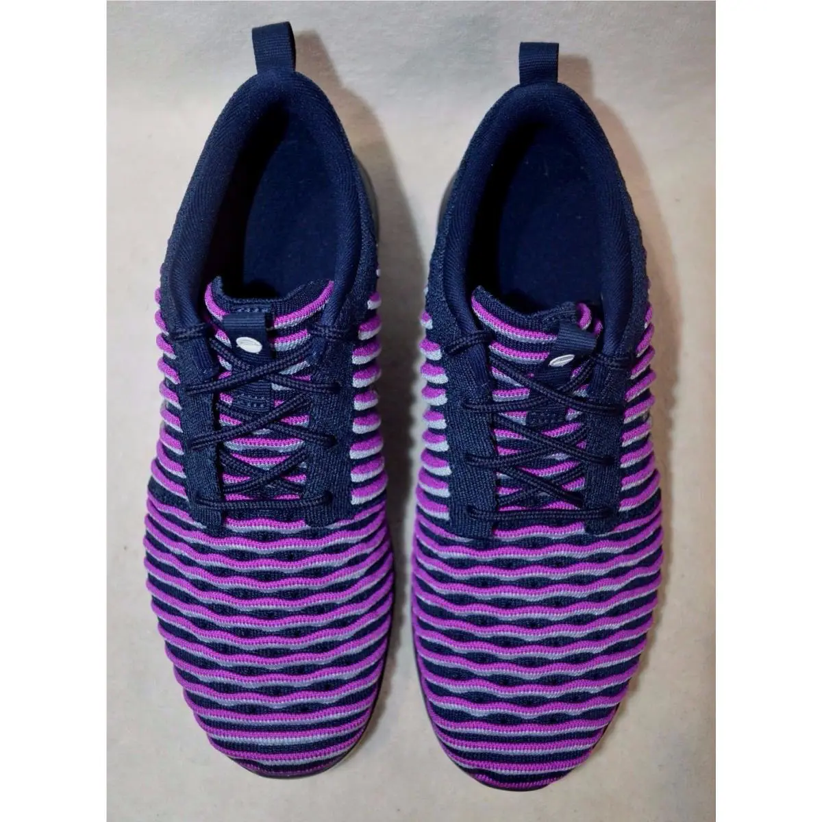 Nike shoes - Purple/Silver/Navy 1