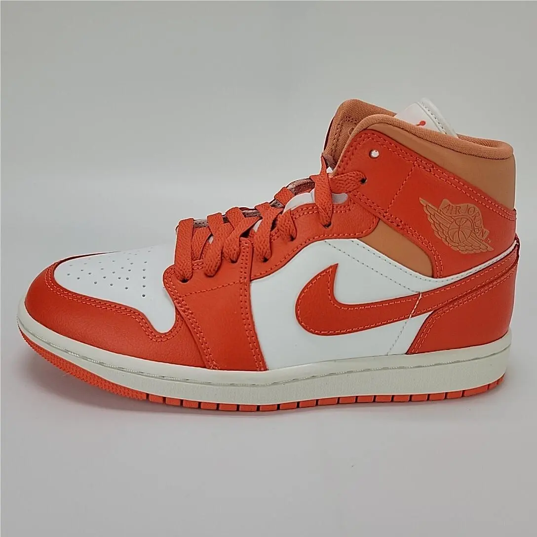 Nike shoes - Air Jordan 1 Mid - Air Mid - BQ6472-108 - Summit White/Cosmic Clay 13