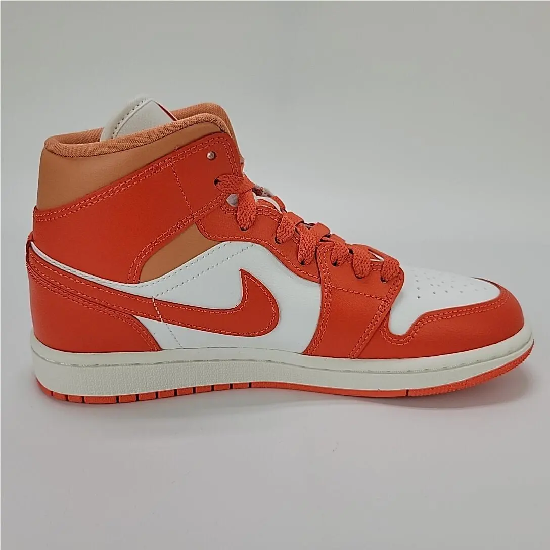 Nike shoes - Air Jordan 1 Mid - Air Mid - BQ6472-108 - Summit White/Cosmic Clay 14