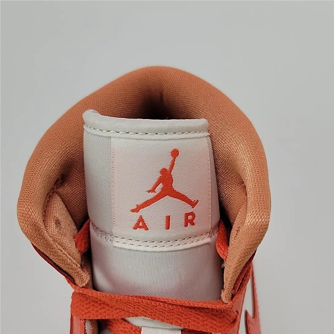 Nike shoes - Air Jordan 1 Mid - Air Mid - BQ6472-108 - Summit White/Cosmic Clay 19