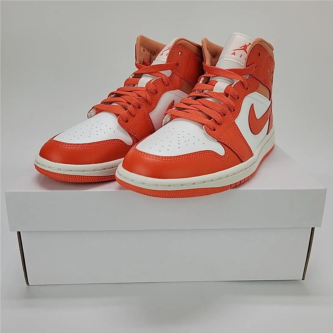 Nike shoes - Air Jordan 1 Mid - Air Mid - BQ6472-108 - Summit White/Cosmic Clay 21