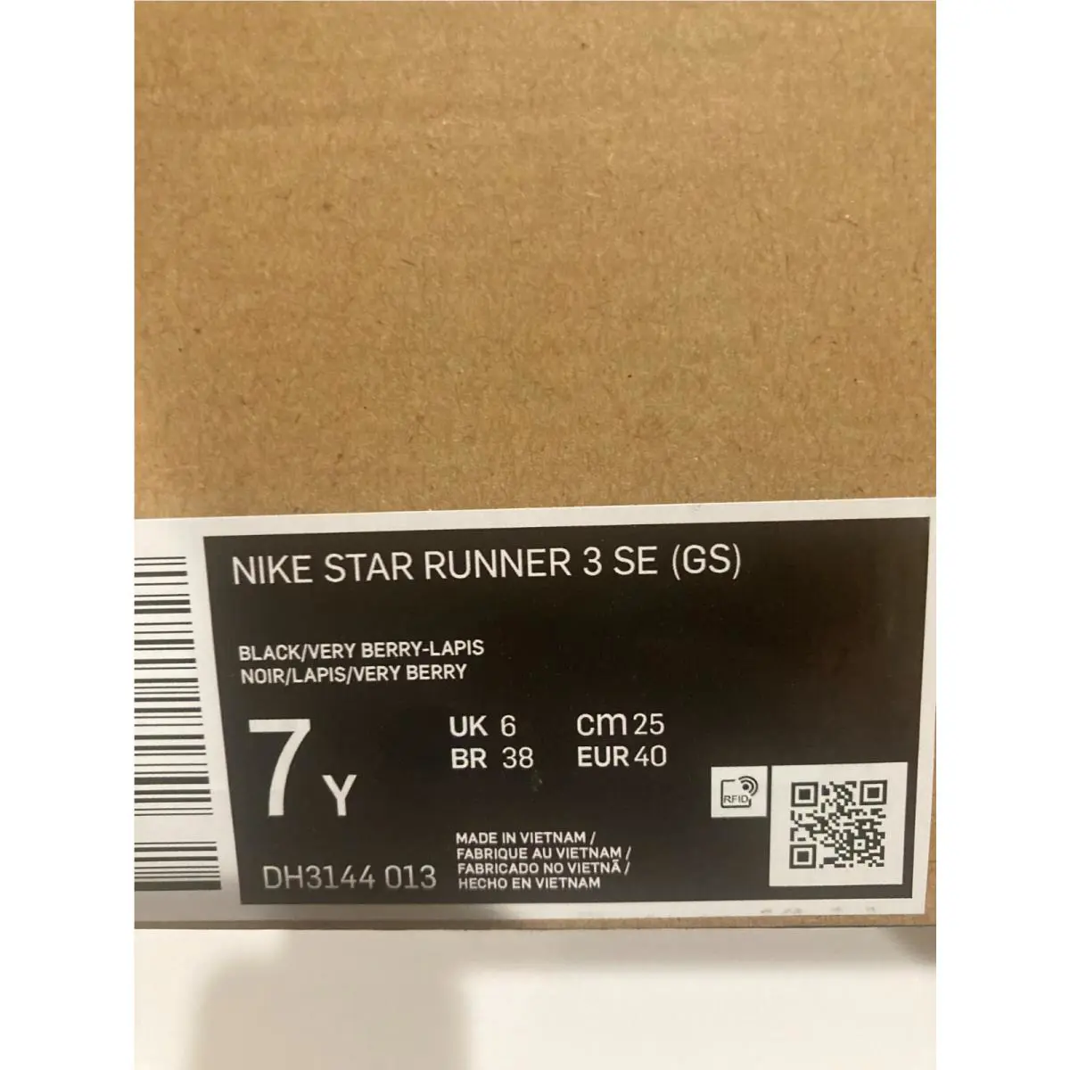 Nike shoes - Star Runner 3 Se Gs - Dh3144013 - Black 7