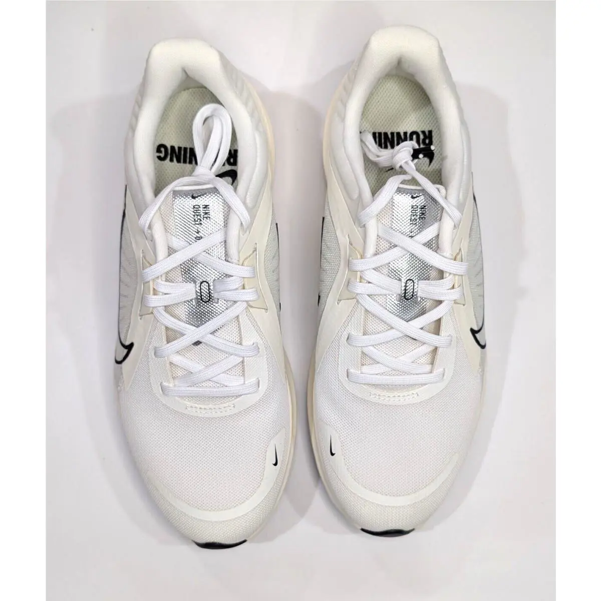 Nike shoes - Nike Quest 5 - Quest - DD9291-104 - Sail/Black/White 10