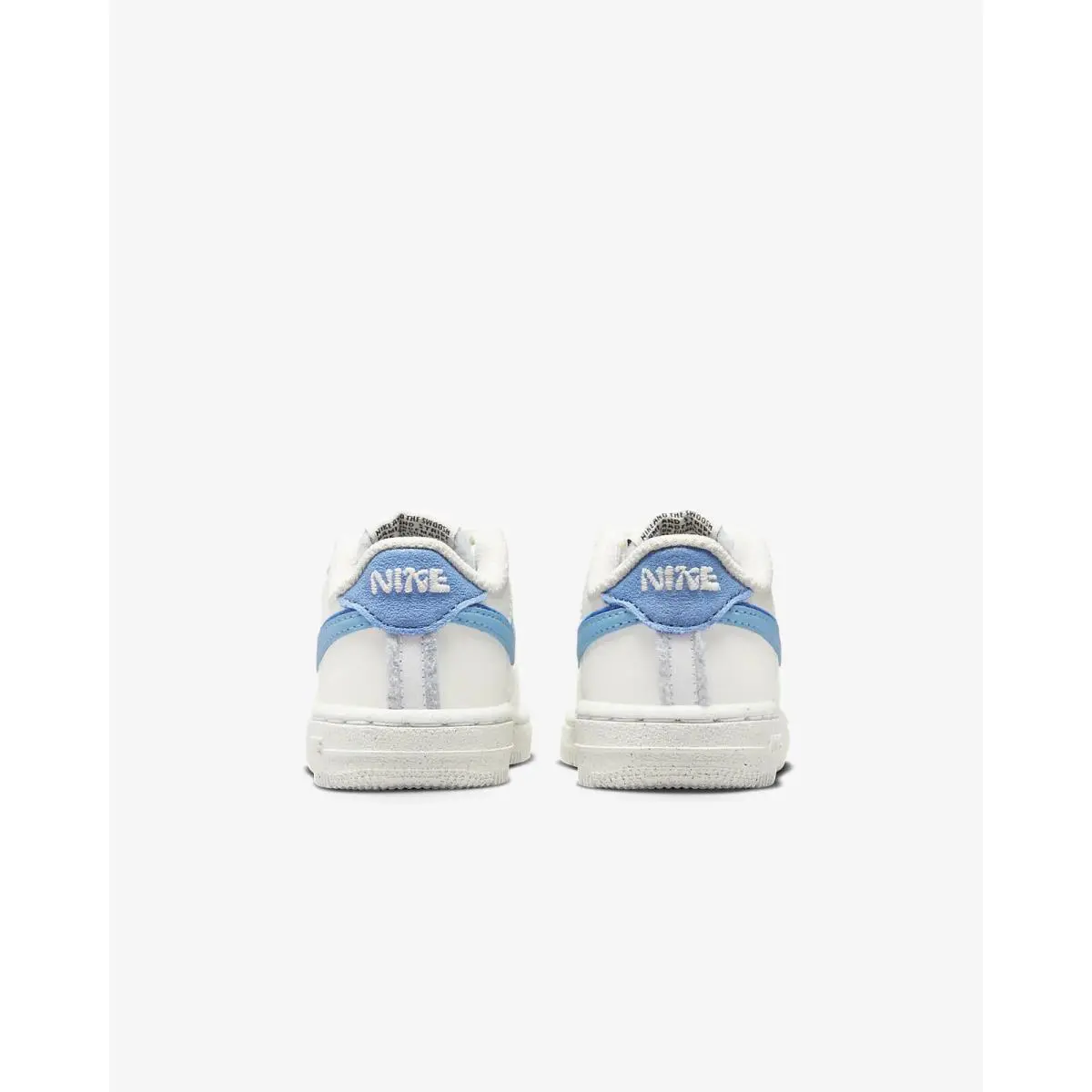 Nike shoes - White And Light Blue 3