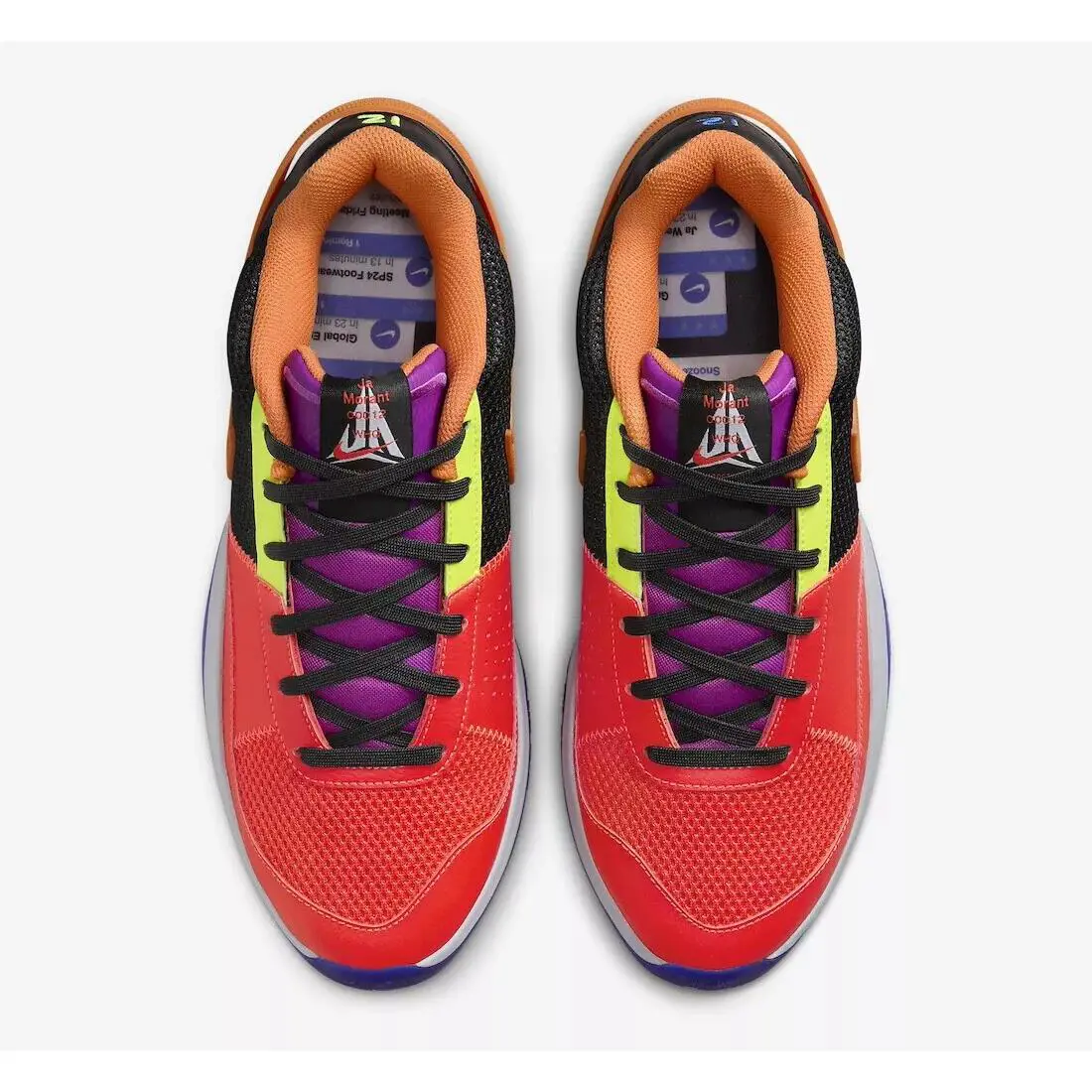 Nike shoes - Nike Ja 1 - FJ4241 001 - BLACK/MULTICOLOR RACER BLUE 2