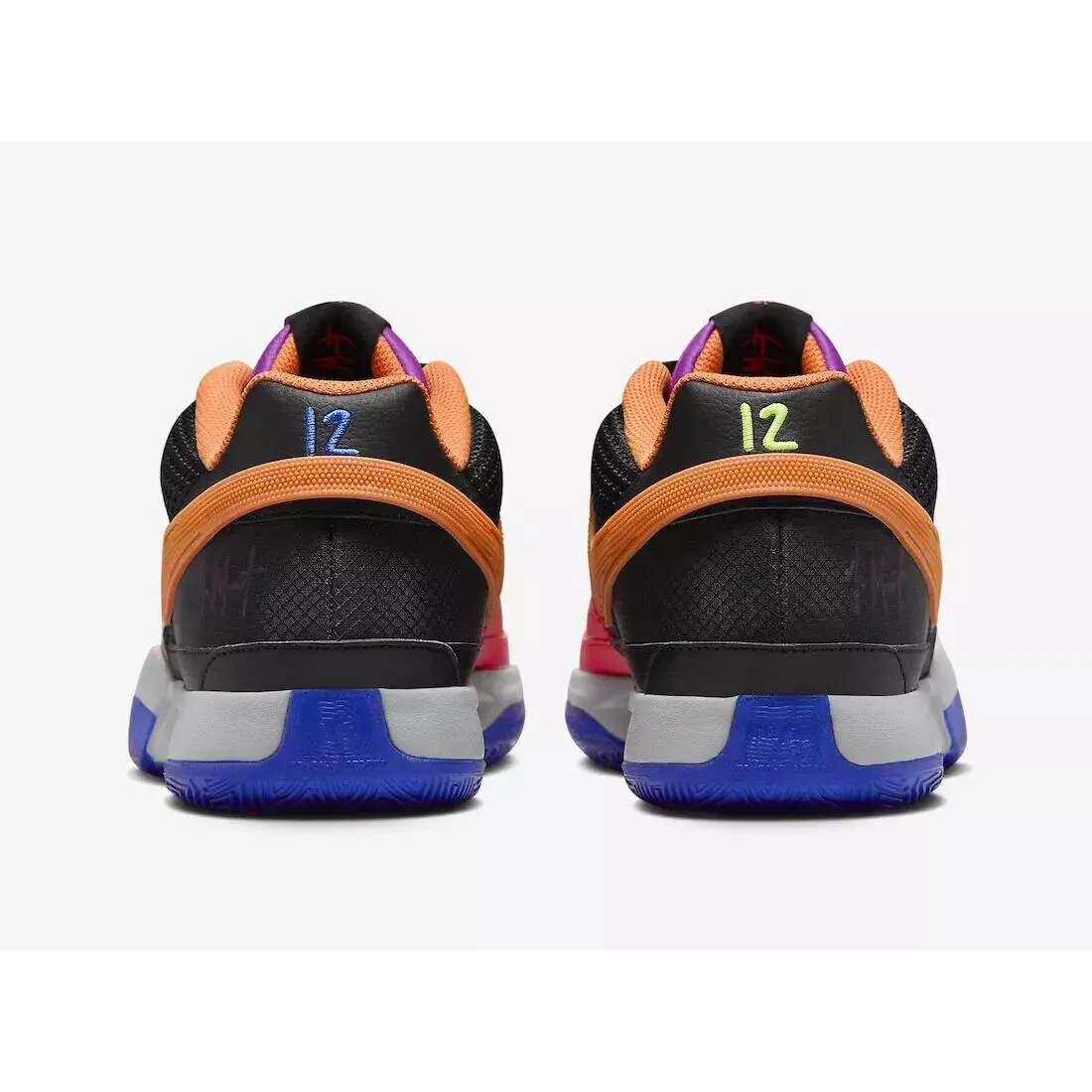 Nike shoes - Nike Ja 1 - FJ4241 001 - BLACK/MULTICOLOR RACER BLUE 9