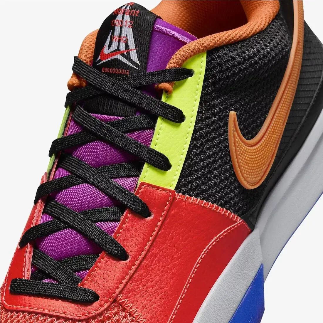 Nike shoes - Nike Ja 1 - FJ4241 001 - BLACK/MULTICOLOR RACER BLUE 1