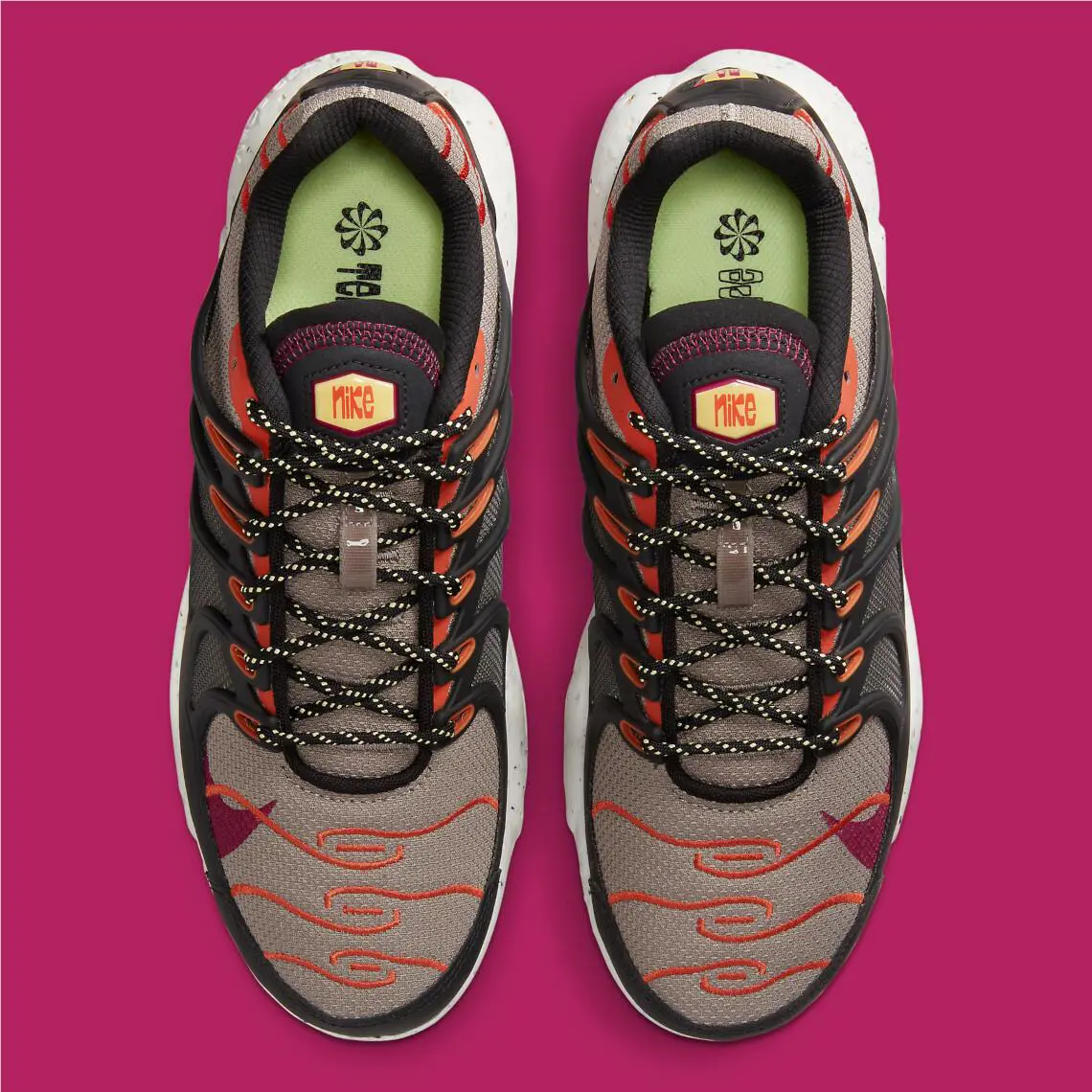 Nike shoes - Nike Air Max Terrascape Plus - DQ3977-002 - MOON FOSSIL / DYNAMIC BERRY, Manufacturer: Moon Fossil/Mantra Orange/Lemon Wash/Dynamic Berry 1