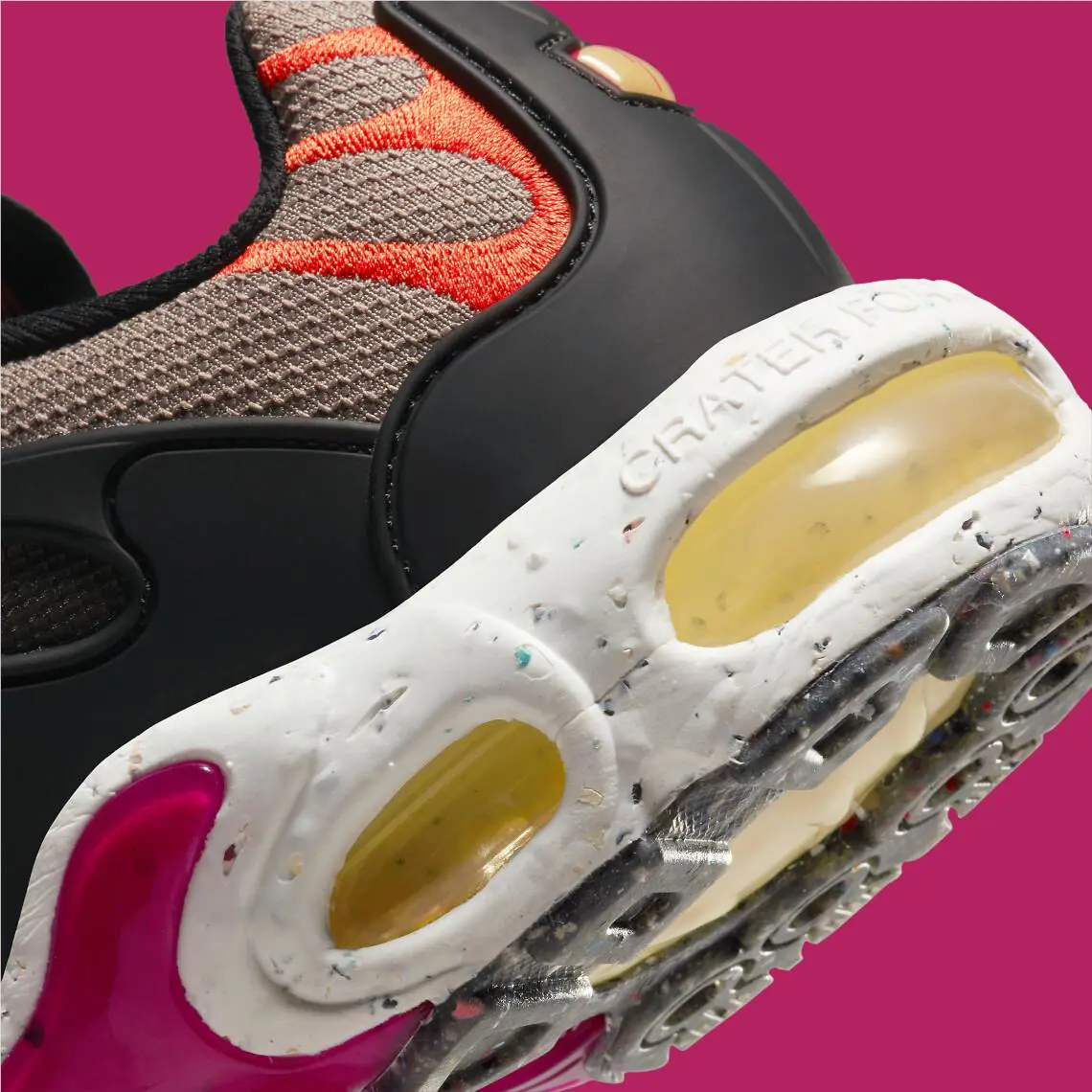 Nike shoes - Nike Air Max Terrascape Plus - DQ3977-002 - MOON FOSSIL / DYNAMIC BERRY, Manufacturer: Moon Fossil/Mantra Orange/Lemon Wash/Dynamic Berry 6